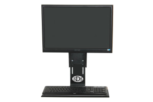 adjustable vesa keyboard tray