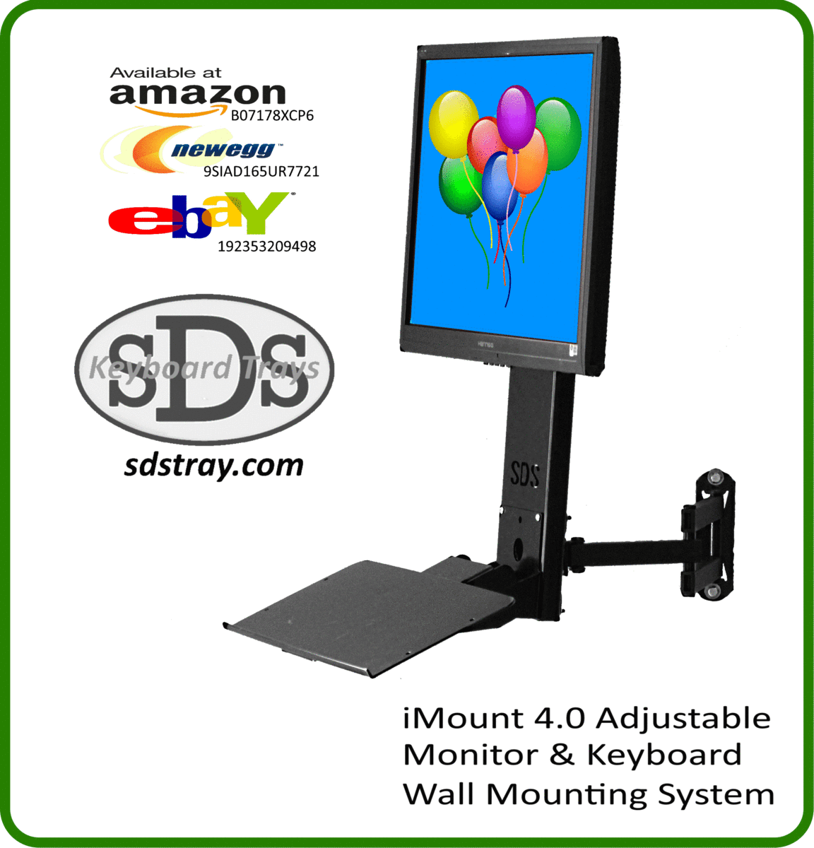 VESA Keyboard Trays by SDS